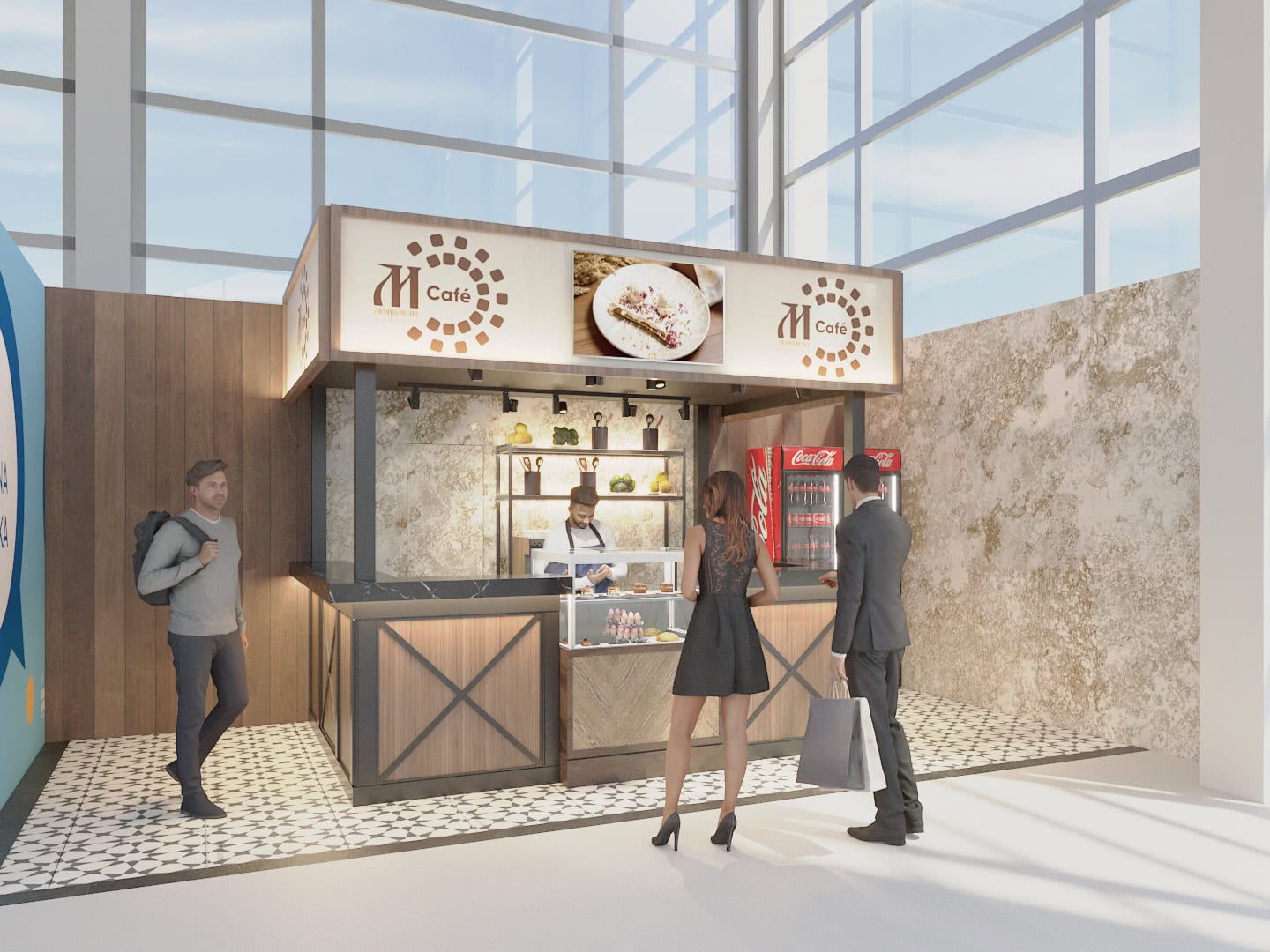 M Cafe Aerodrom Nikola Tesla